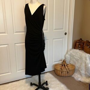 Michael Kors Black Dress w/Side Zip NWT size L